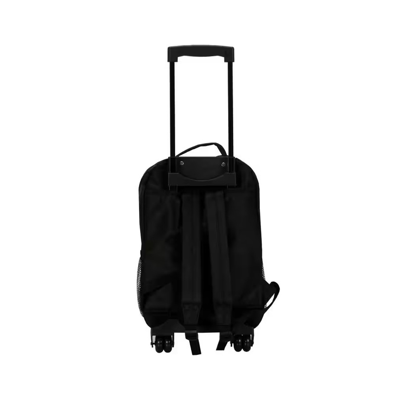 Roadster 17 In. Rolling Backpack, Black gallery