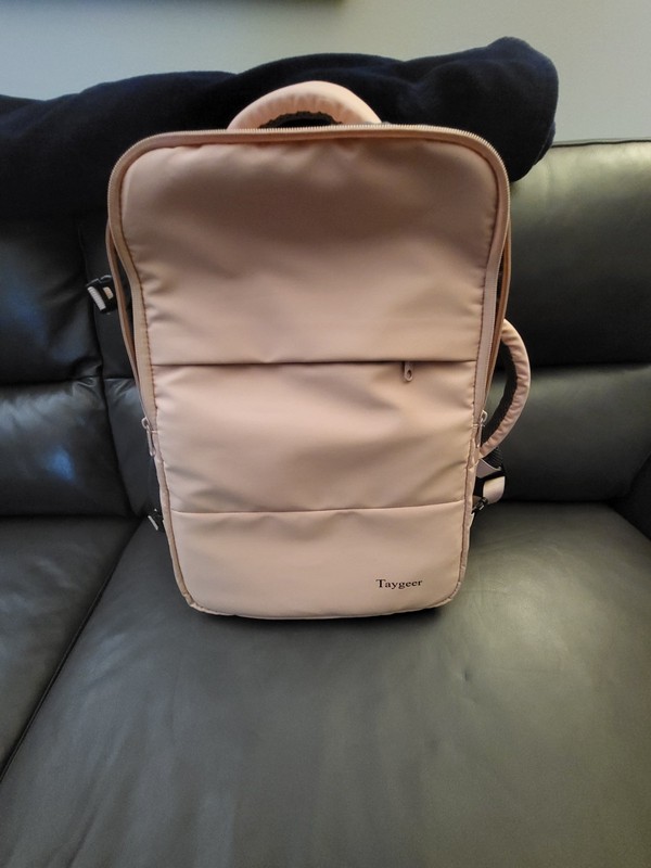 Taygeer Travel Backpack, Carry-on Big Bag , TSA 15.6in Laptop Bag Pink