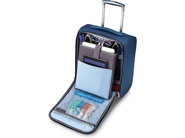 Samsonite Solyte DLX Softside Expandable Luggage Mediterranean Blue, Underseater gallery