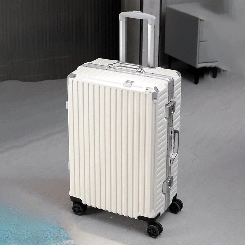 Aluminum Frame Hardshell Suitcase Spinner Wheels TSA Lock Luggage 20 22 24 26in