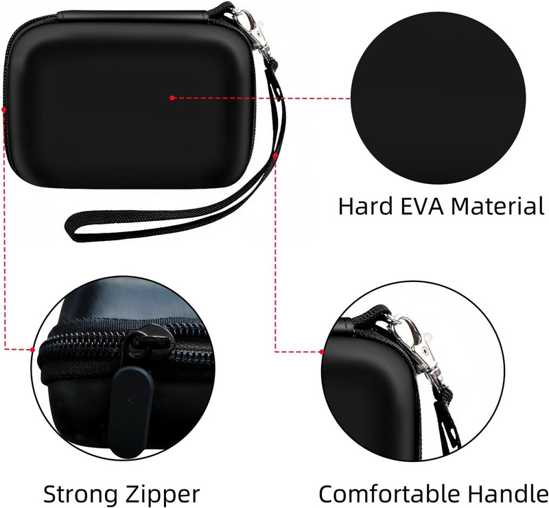 Carrying & Protective Case for Digital Camera Compatible with Kodak Pixpro/Canon gallery
