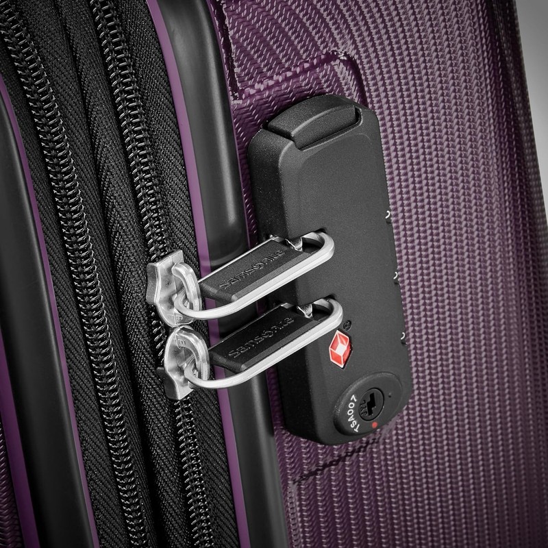 Samsonite Winfield 3 DLX Hardside Expandable Luggage with Spinners 2PC Set Plum gallery