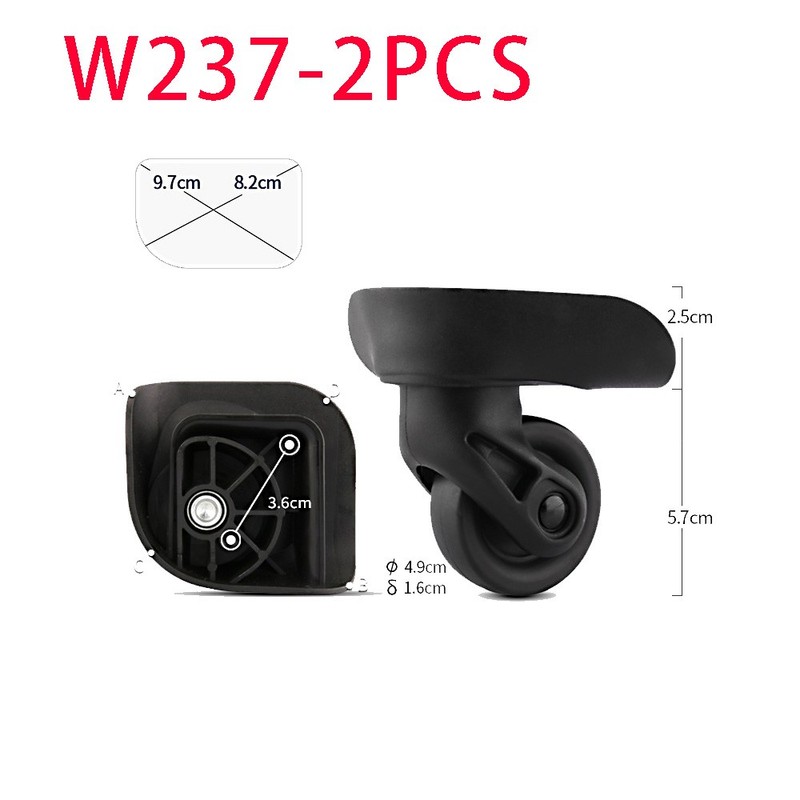 2Pcs Luggage Wheel Replacement For Samsonite Luggage American Trolley Wheel USA gallery
