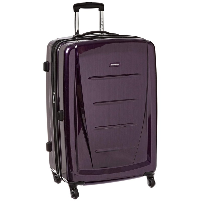 Winfield 2 28-Inch Expandable Hardside Spinner Luggage – Stylish Purple Elegance