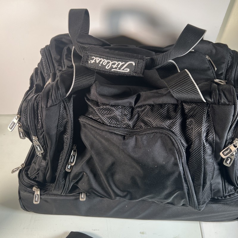 Titleist Golf Rolling Weekender Duffel Carry-On Travel Gym Bag 22” w/wheels gallery