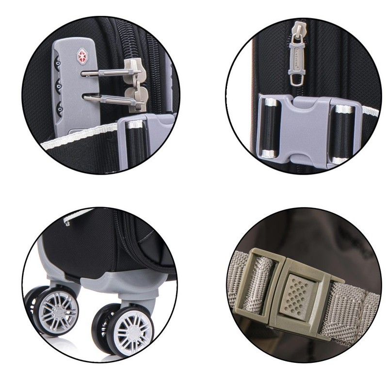 Softside Upright Luggage Set , Lightweight,4-Piece (20//24/28/32) gallery