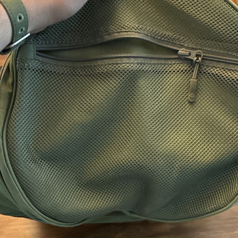 Zero Foxtrot Rhodesian Brushstroke Camouflage Woobie Duffle Gym Bag gallery