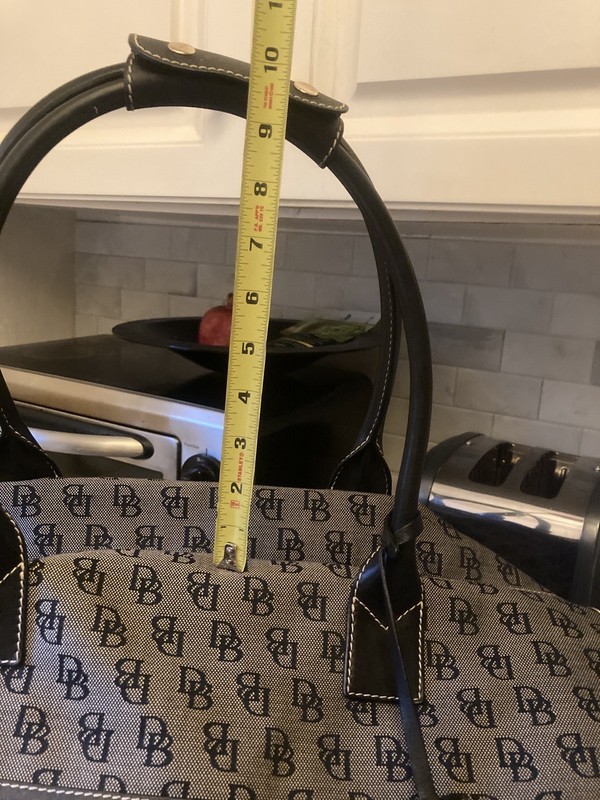 Dooney Bourke Monogram READ Large duffel bag weekender luggage tote gym diaper gallery