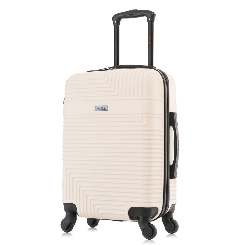 InUSA Resilience 20″ Hard Shell Carry On Luggage Spinner Wheels Travel Suitcase
