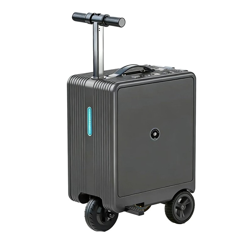 20"2-in-1 Rideable Electric Carry-On Suitcase with TSA Lock & Detachable Battery