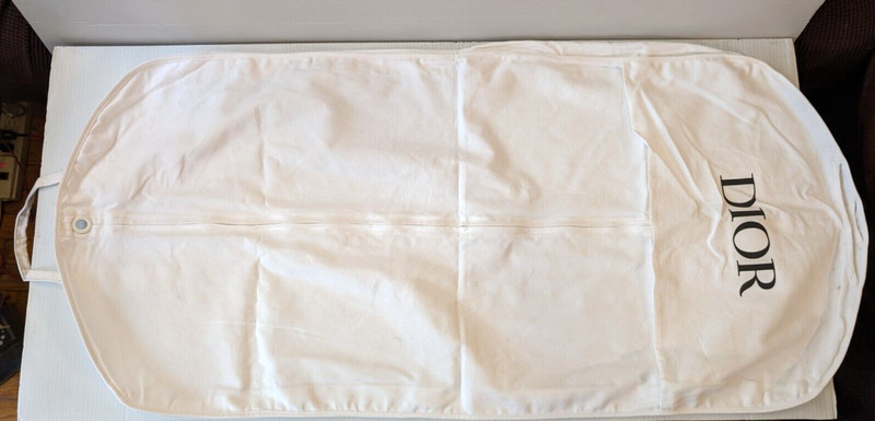NEW Authentic Dior thick cotton foldable garment bag – 50″ x 23″