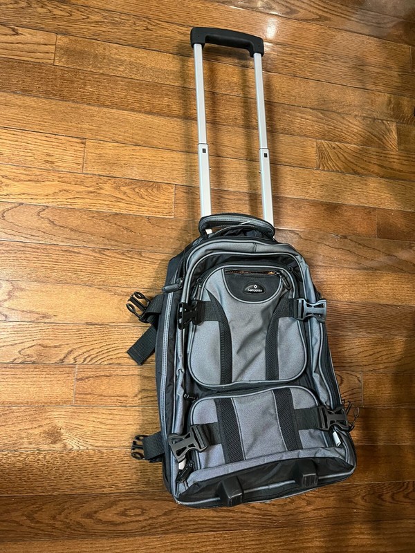 Samsonite Exploration Expandable Travel Backpack With Wheels Extend Handle