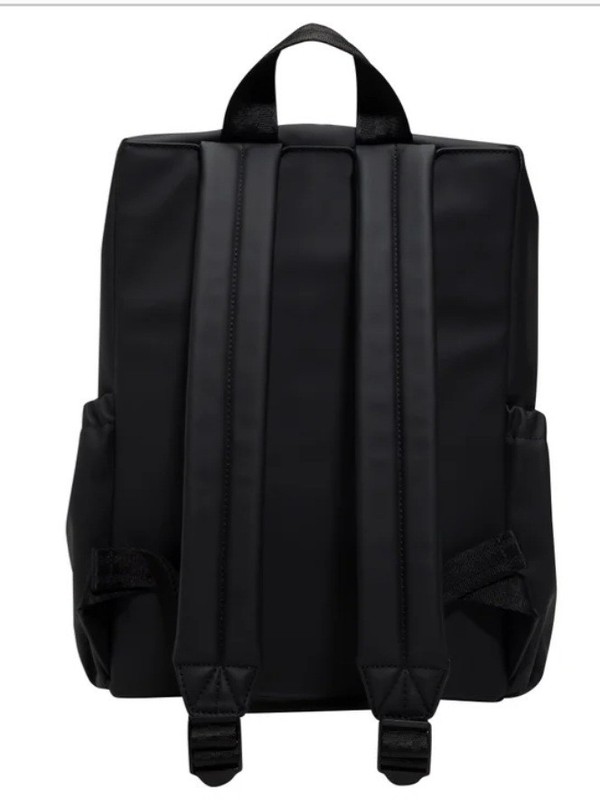 Large Hunter Black Weatherproof Backpack 14" Laptop Compatible Adjustable Straps gallery
