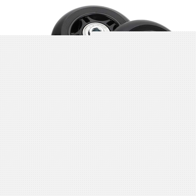 OwnMy 80mm x 24mm Luggage Suitcase Replacement Wheels, x 24mm, Black