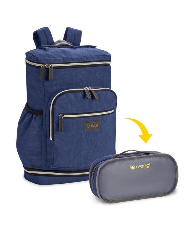 Biaggi Zipsak Backpack On-The-Go Expands to 16” x 12.5” x 7”