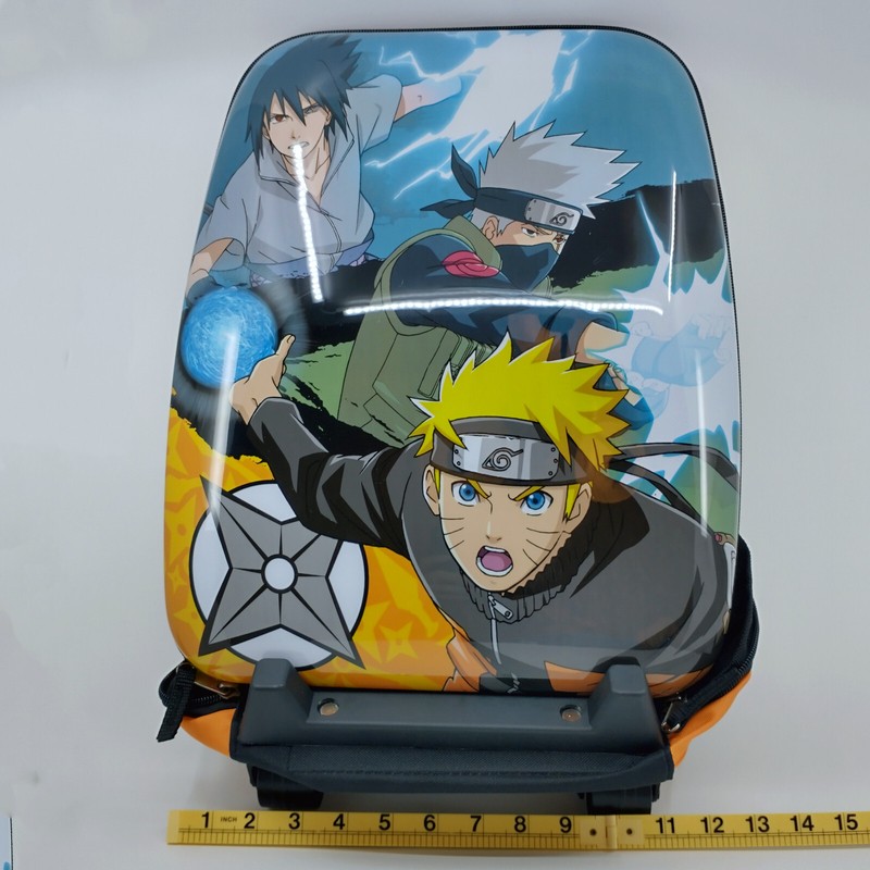 Naruto Kids 18-Inch Collapsible Wheeled Carry-On Luggage Suitcase Bag Backpack gallery