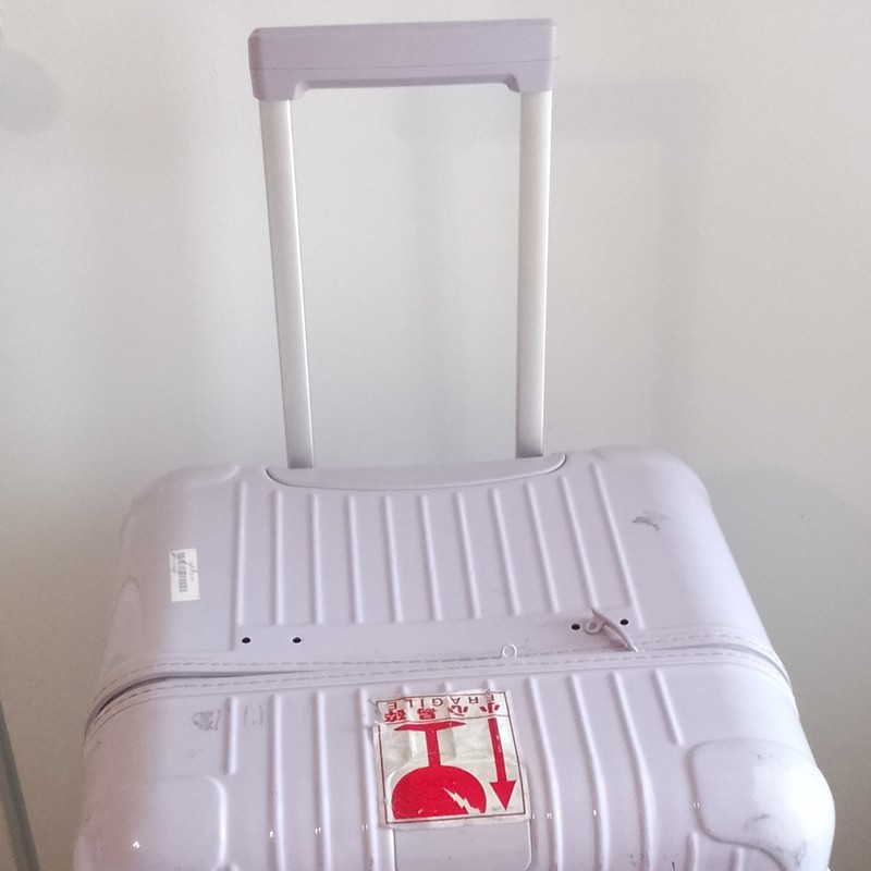 Purple Solid Hardcase Spinner Suitcase w/ Wheels & Combo Lock gallery