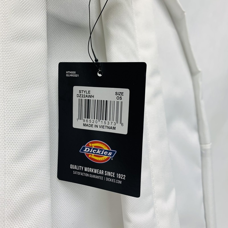 🔥✅ Dickies Essential Backpack, WHITE, AL One Size 🆕 gallery