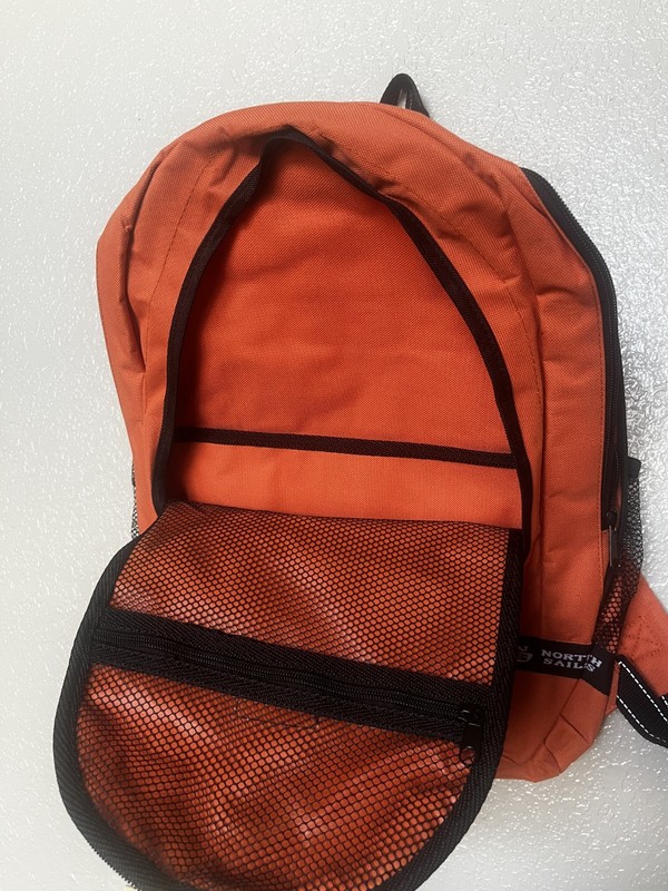 Sperry Topsider Orange Backpack Beach Pool Bucket Travel Boat Bag gallery