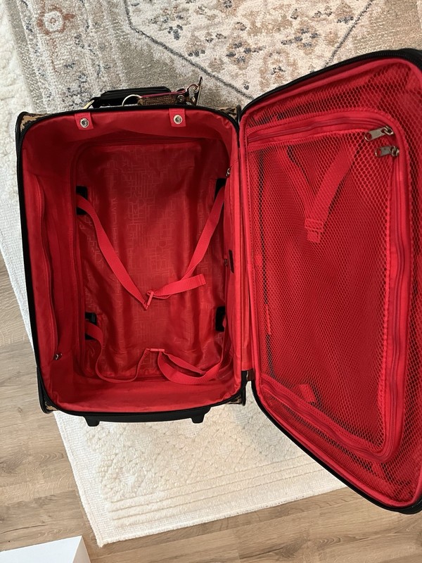 Leopard Cheetah Pattern Victoria Secret animal print carry on luggage gallery