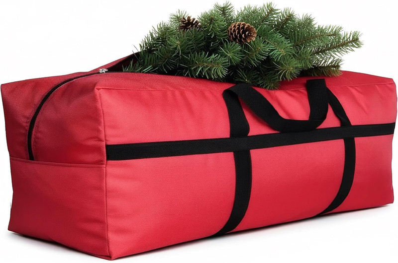 Extra Large Foldable Duffle Bag with Zippers and Handles for Travel