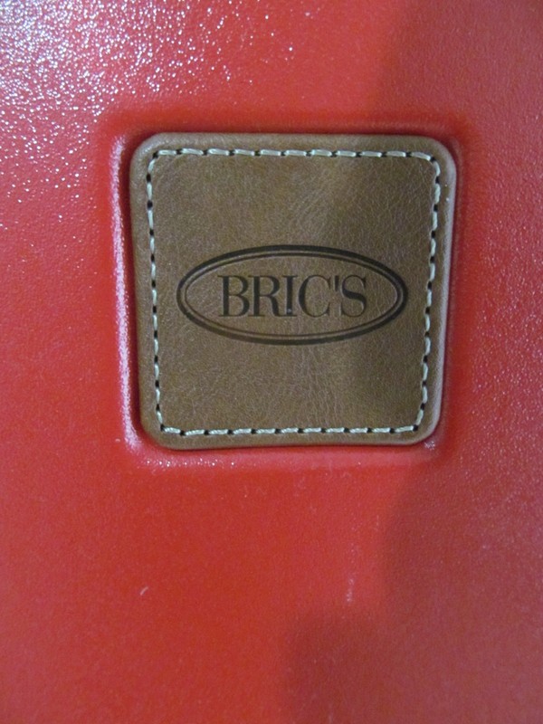 Bric's Malino-Italy-Ferrara Collection Red Luggage Set Carry On & Check In-NWT gallery