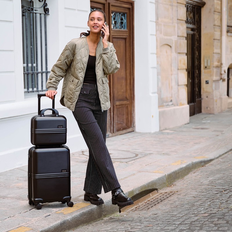 ELLE Expedition 3 Piece Expandable Polycarbonate Spinner Luggage Set gallery