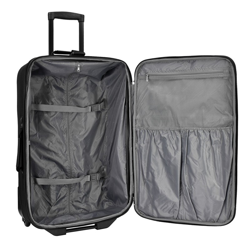 Travel Select Amsterdam Expandable Rolling Upright Luggage Orange 4-Piece Set gallery
