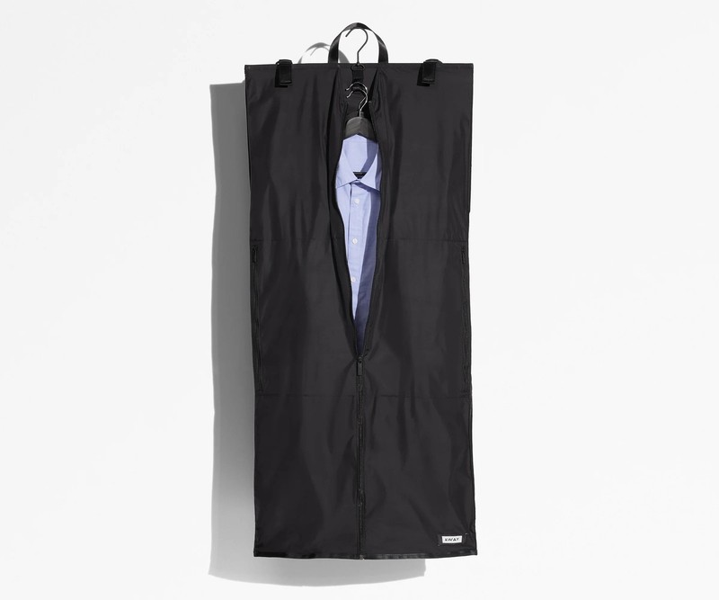 Centerfold Water Repellent Garment Sleeve In Jet Black – Designed To Clip Inside