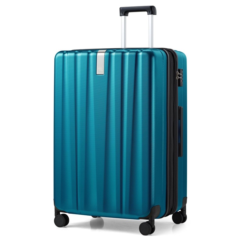 29 Inch Expandable Checked Luggage Lightweight PC Hard Shell Luggage Suitcase…