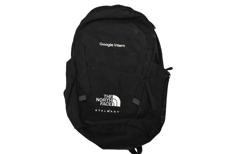 The North Face Backpack Black Men Laptop Compartment Water Bottle Google Intern