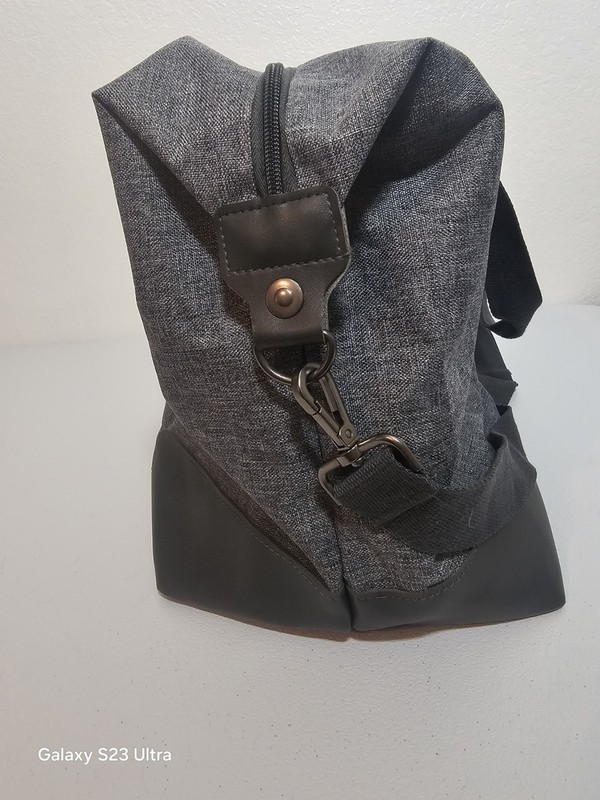 Buckle 24" Gray Weekender Duffle Bag Soft Case Adjustable Straps gallery