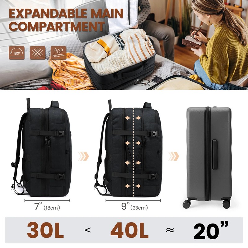 Backpack Lovevook Cloudwalker I (black): Backpack, Travel bag, Laptop Bag gallery