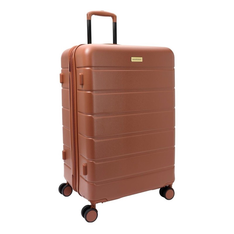 Samantha Brown Ultimate 30″ Spinner, Travel Luggage -Mocha Bisque