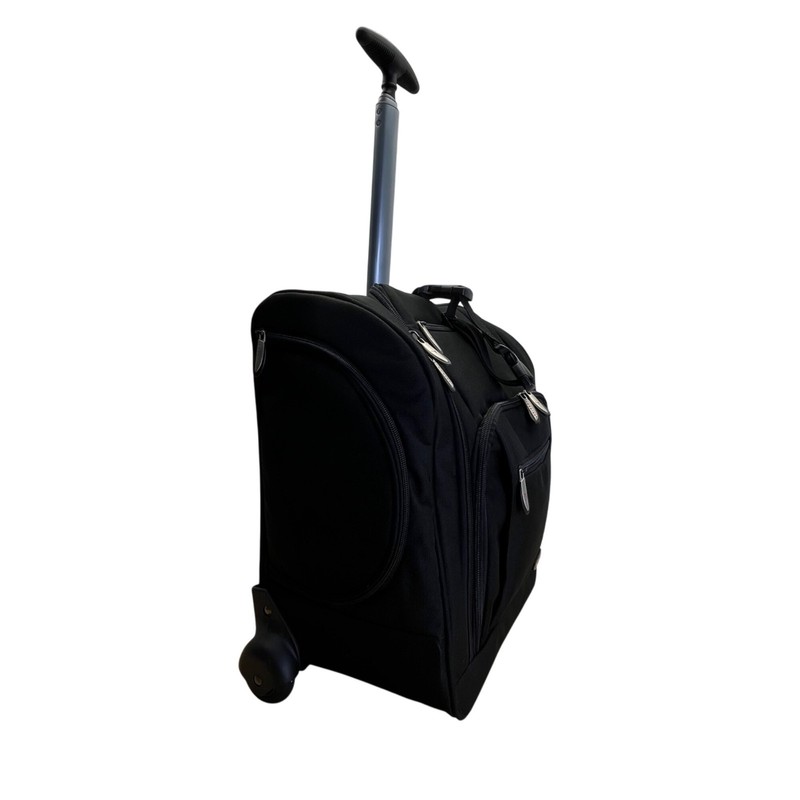Travelon Black Telescoping Handle & Multi-Compartments Wheeled Carry-On Luggage gallery