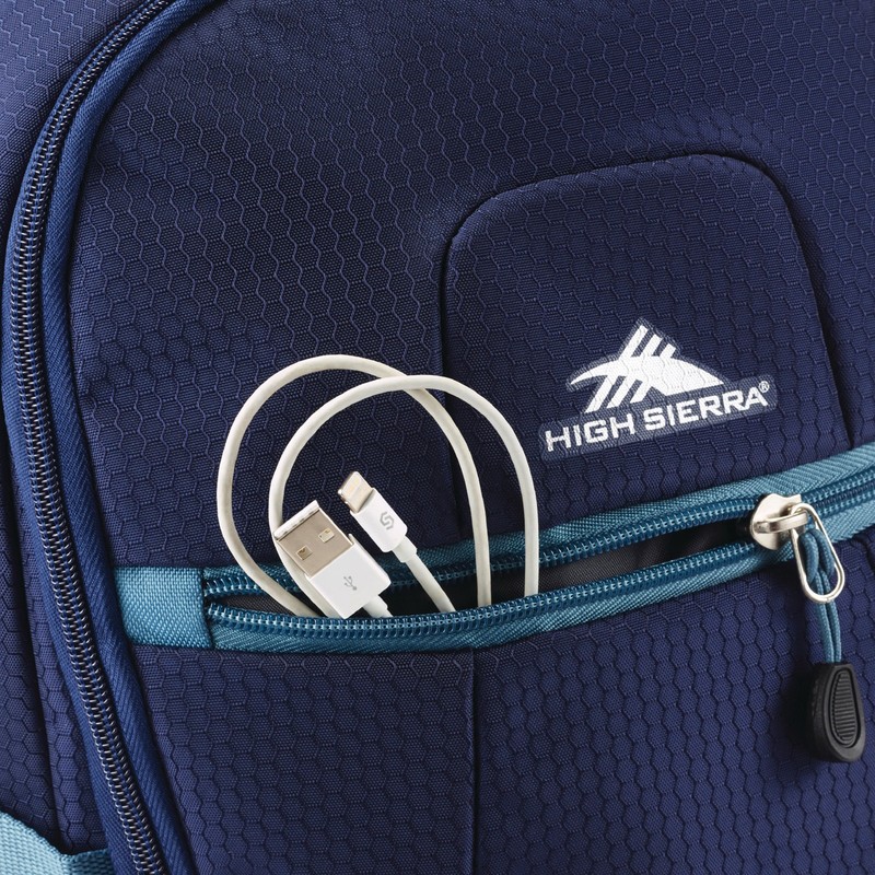 High Sierra Fairlead Computer Laptop Travel Backpack w/Zipper Closure (Open Box) gallery