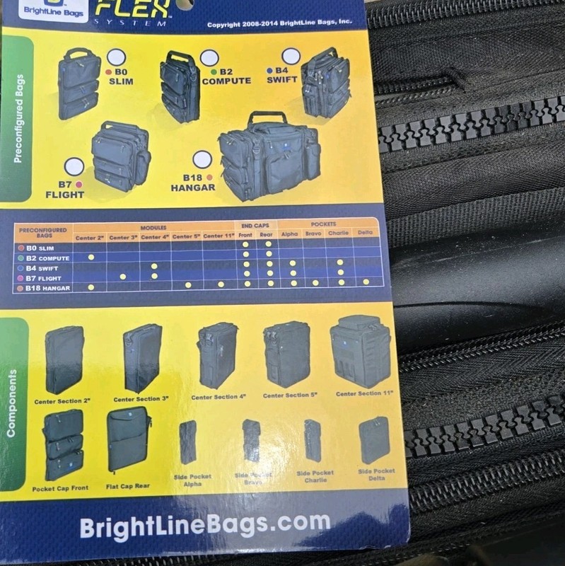 Brightline B7 System Modular Pilot Flight Bag Flex gallery