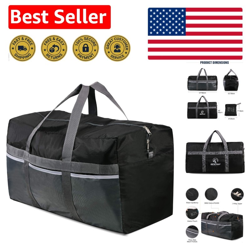 Foldable 96L Duffle Bag – Multi-Purpose Lightweight Travel Tote for Everyday Use