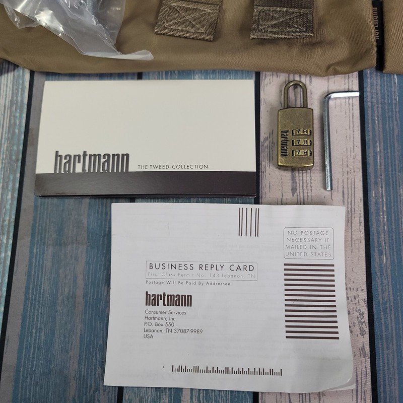 Hartmann Tweed Collection Combination Locks(for Tweed Leather Luggage, Attaches) gallery