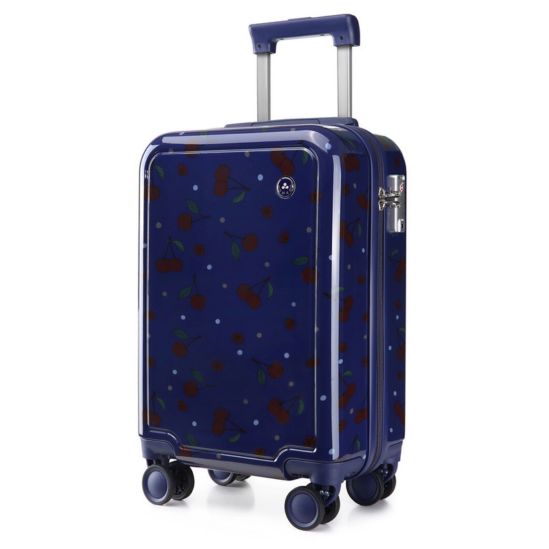 Kids Luggage 18 Inch Childrens Travel Suitcase Hard Sided Rolling Lightweight