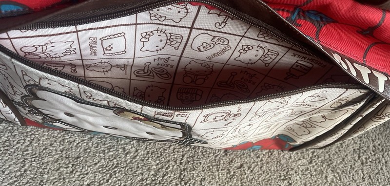 Hello Kitty Loungefly Duffle Bag Weekender Carry-On Luggage gallery