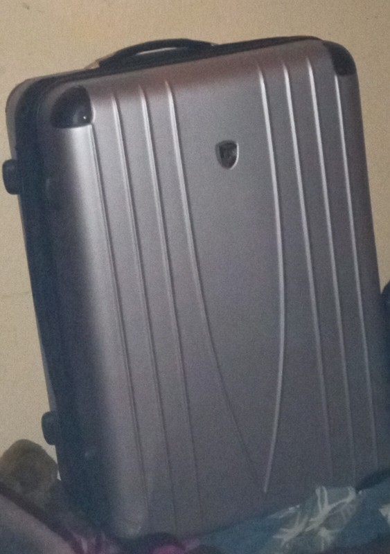Heys Hardside polycarbonate composite Spinner Luggage Grey 667527 ,31x19 NEW gallery