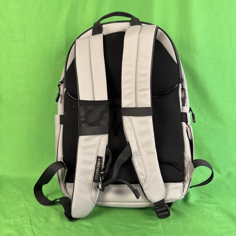 Stubble & Co 20L Everyday Durable Travel Waterproof Backpack - Gray With Stains gallery