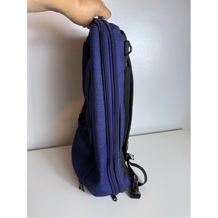 eBags Professional Slim Laptop Backpack Blue Travel Sentry TSA Approved Bag gallery