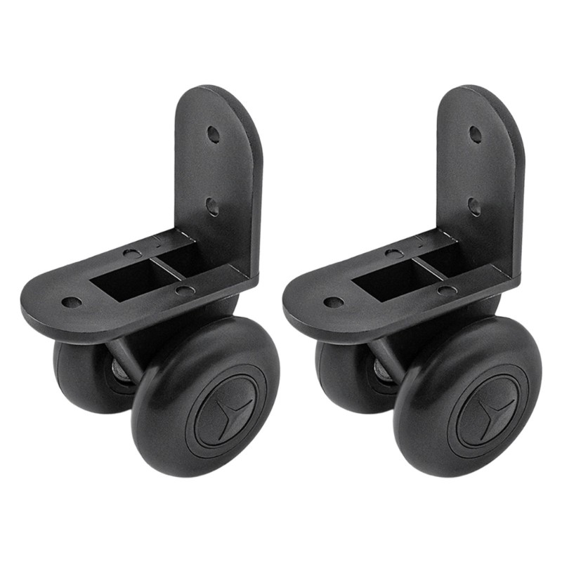 Practical Double Wheel Casters For Suitcases And Speaker Boxes With Smooth