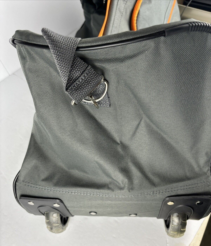 Rockland Luggage 30 Inch Rolling Duffle Charcoal Hardside Expandable gallery