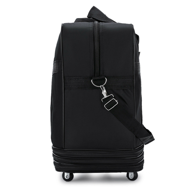 32" Expandable Rolling Duffle Bag Carry-on Wheeled Spinner Suitcase Luggage gallery
