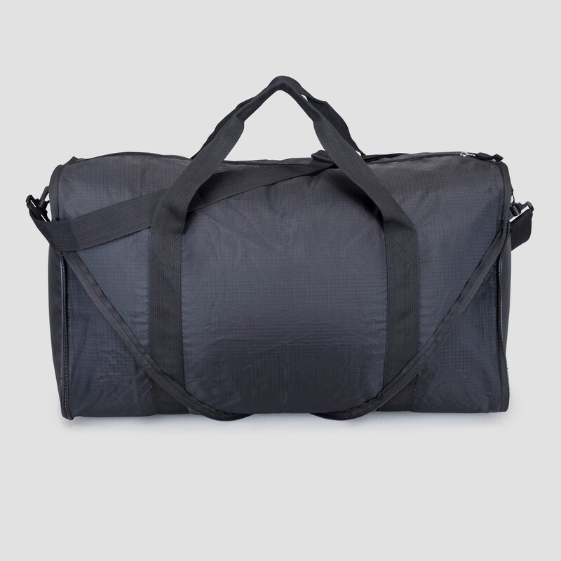 Packable Lightweight Ripstop Travel Duffel Bag Foldable Weekender Black gallery
