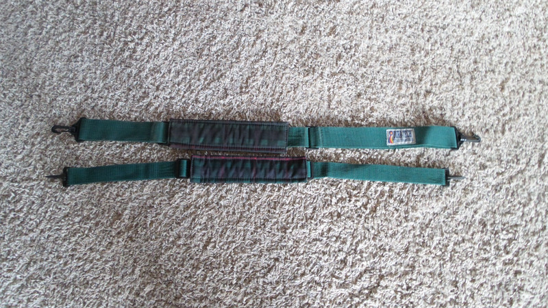 Two Dura-tech Adjustable Shoulder Straps for Saddle Case, Etc