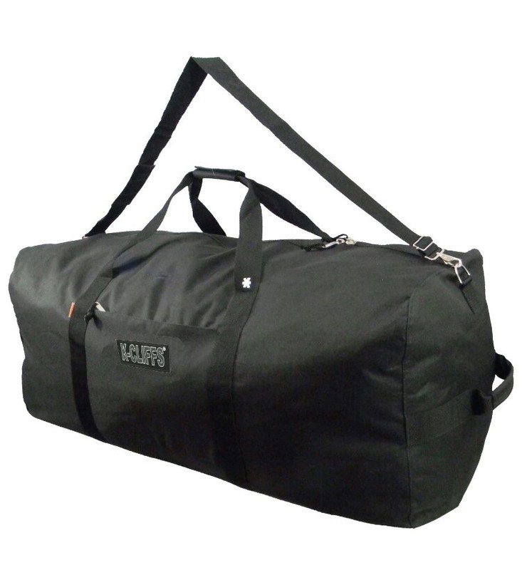 K-Cliffs Heavy Duty Cargo Duffel Large Sport Gear Equipment Travel Bag Rooftop R